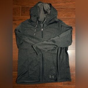 Under Armour Men's Dark Gray Zip-Up Light Jacket